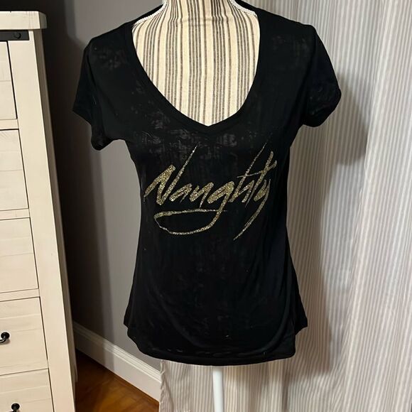 Stranded “Naughty” T-Shirt - Picture 1 of 5